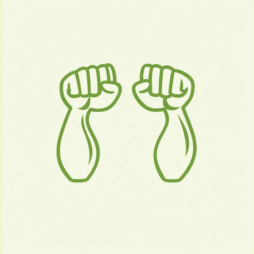 Іконка зміцнення м'язів