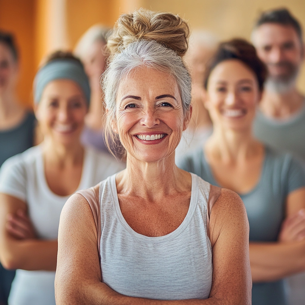 Група після заняття йогою